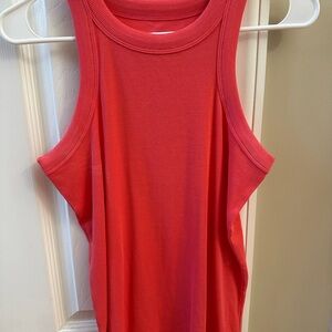 LOFT Bold Coral Tank Top